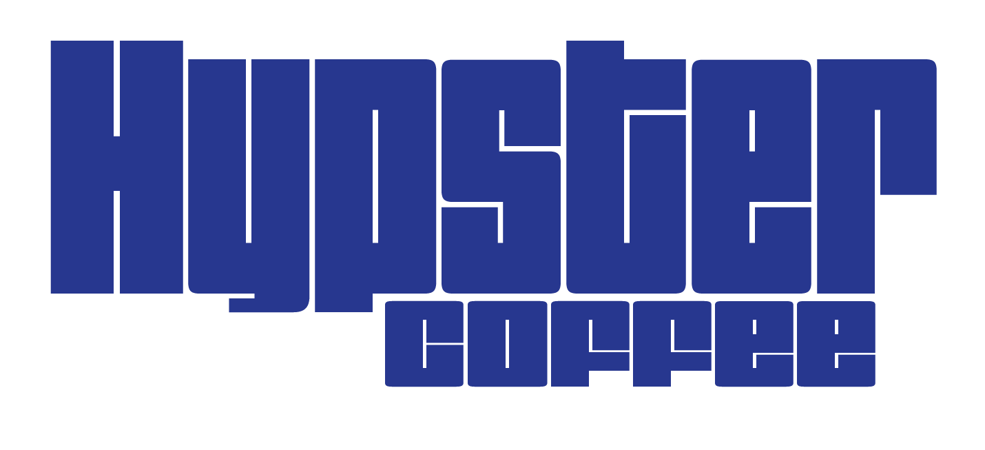 Hypster Coffee Logo Blue